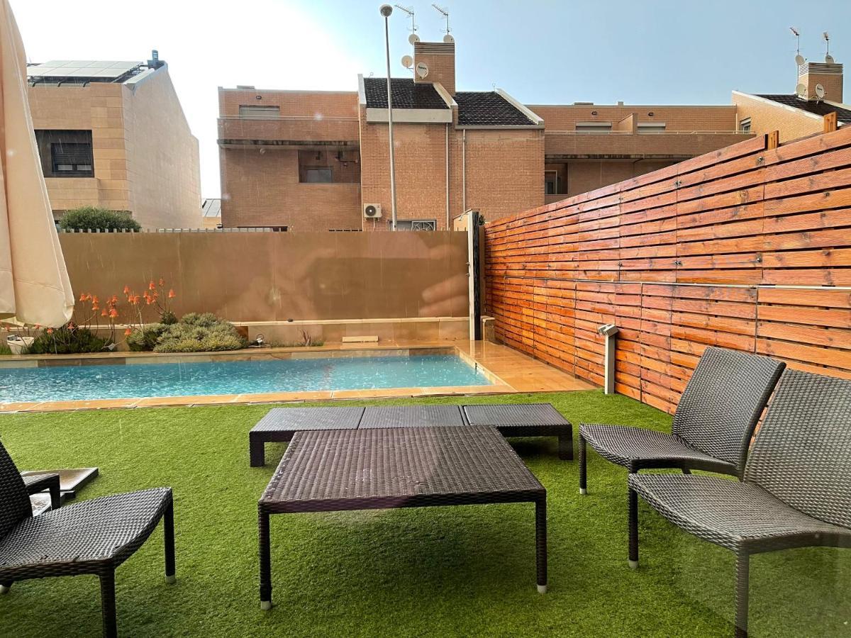 Valdevebas Chalet Con Piscina Madrid Kültér fotó