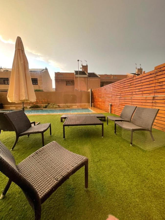 Valdevebas Chalet Con Piscina Madrid Kültér fotó