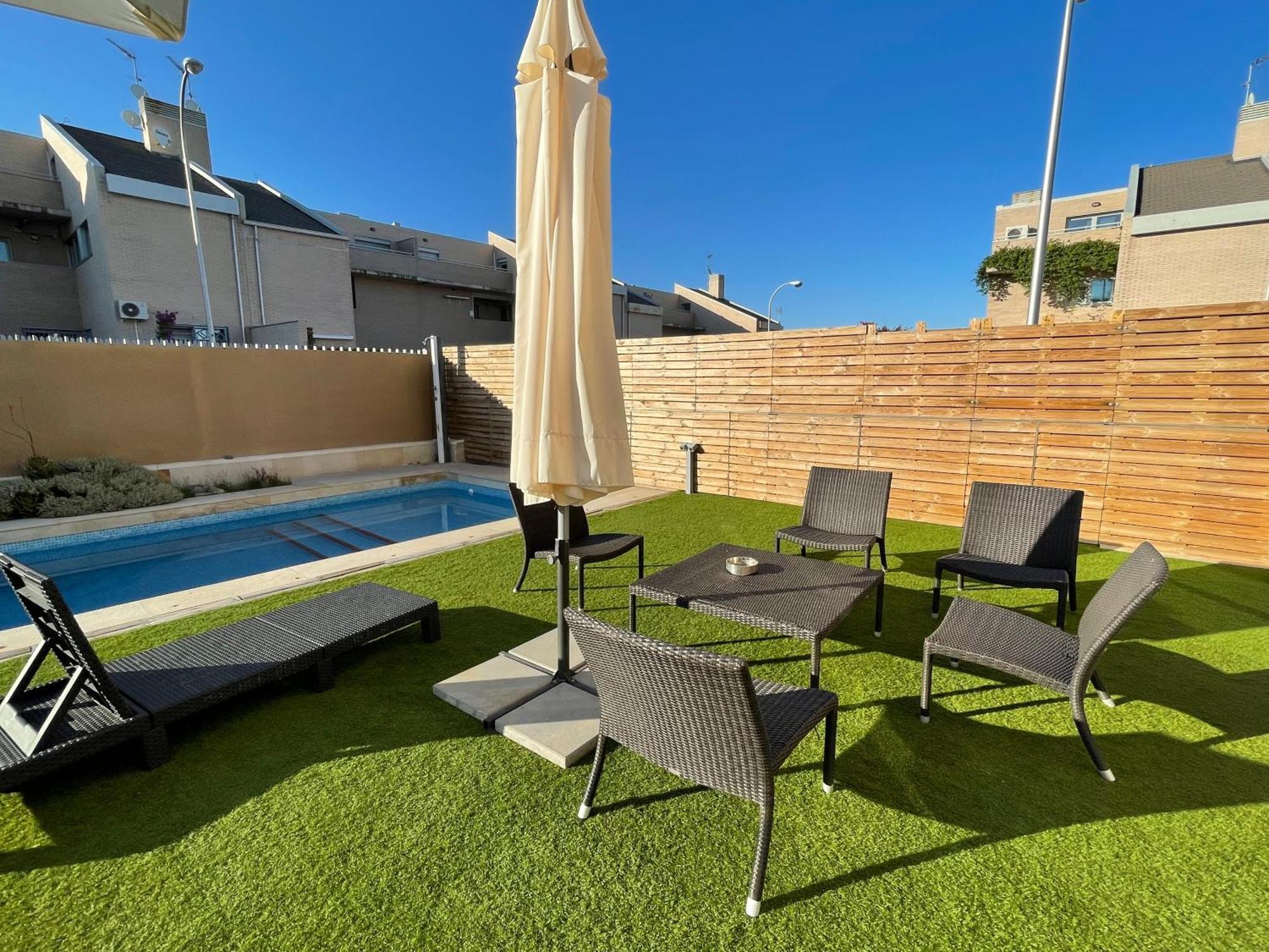 Valdevebas Chalet Con Piscina Madrid Kültér fotó