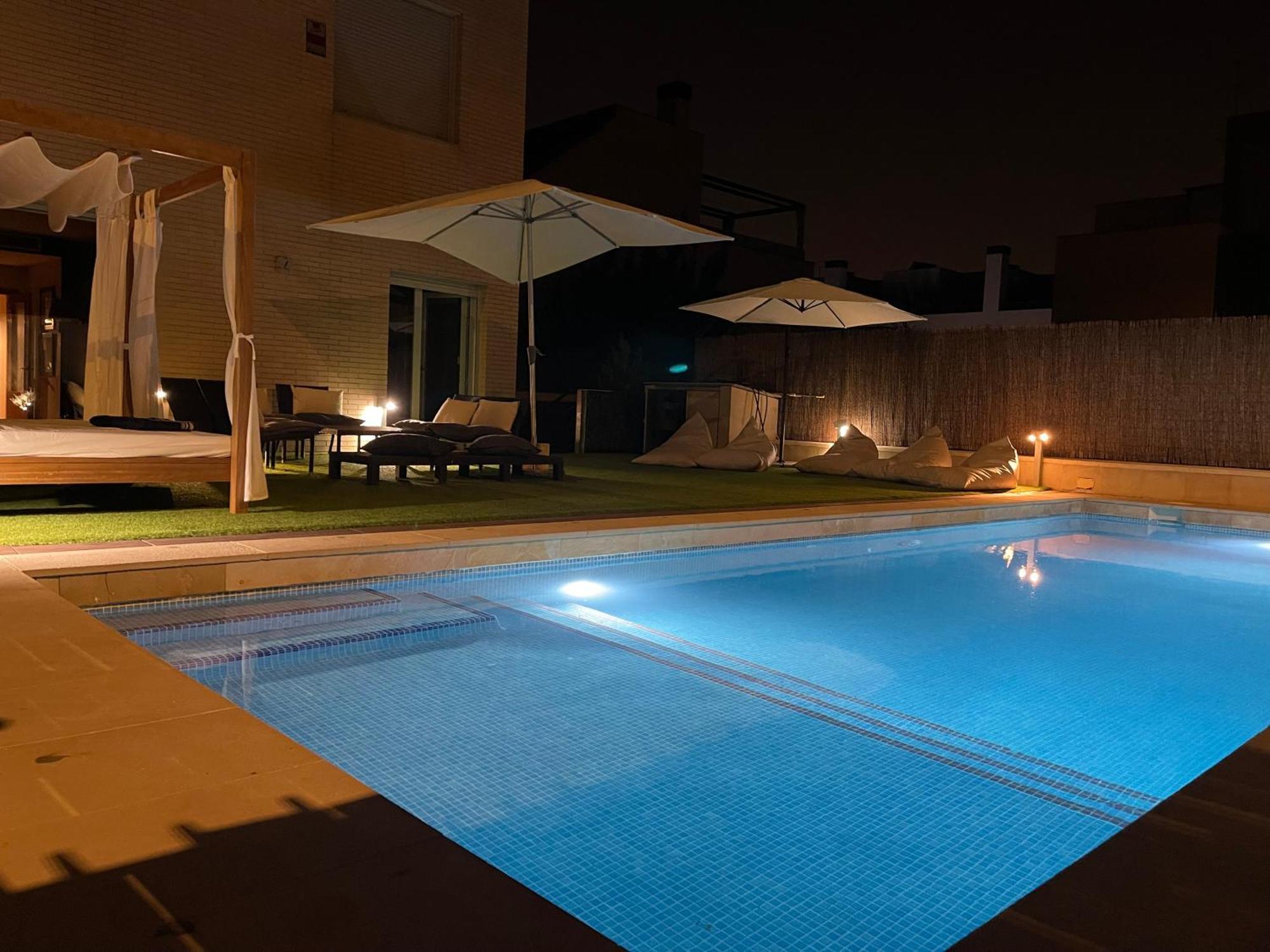 Valdevebas Chalet Con Piscina Madrid Kültér fotó
