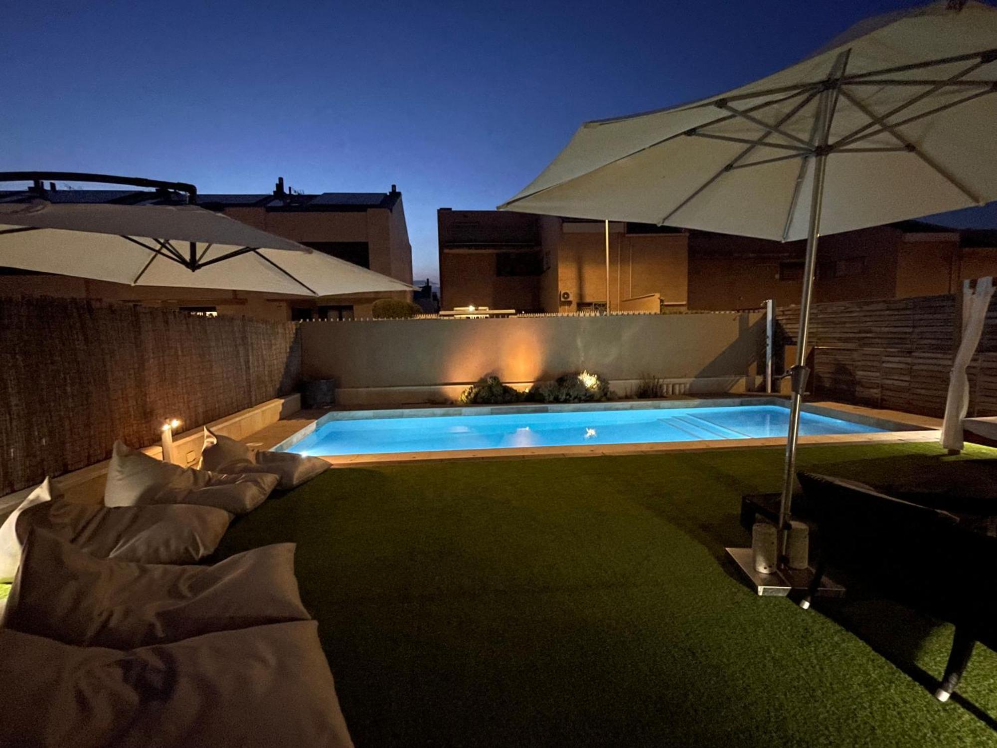 Valdevebas Chalet Con Piscina Madrid Kültér fotó